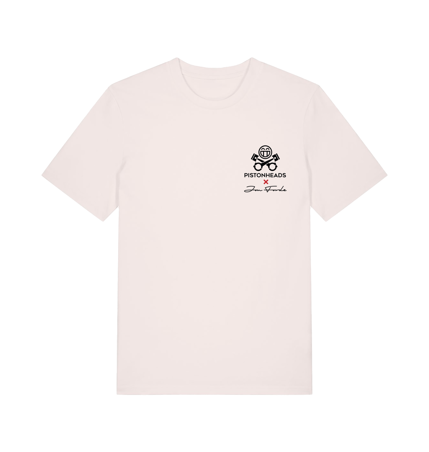 Vintage White Printed T-shirt Front