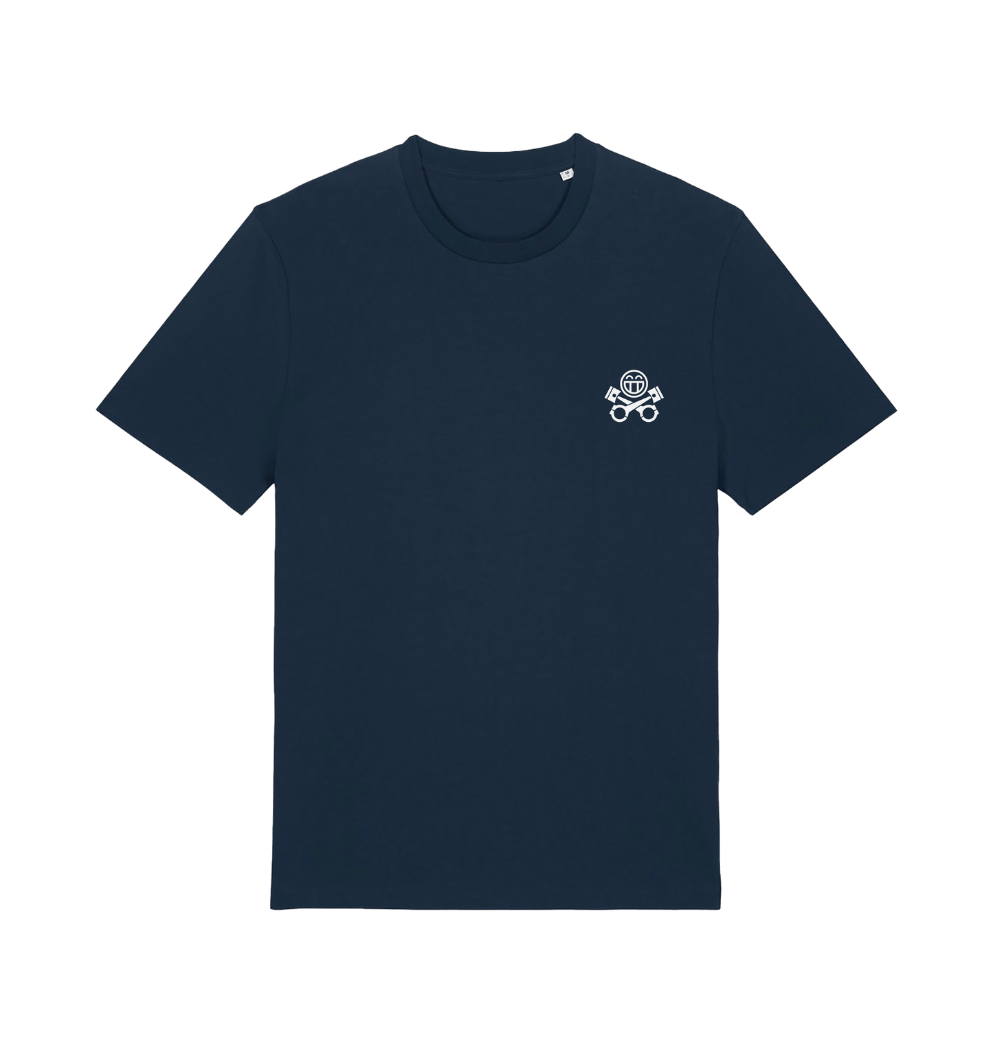 French Navy Printed T-shirt Front