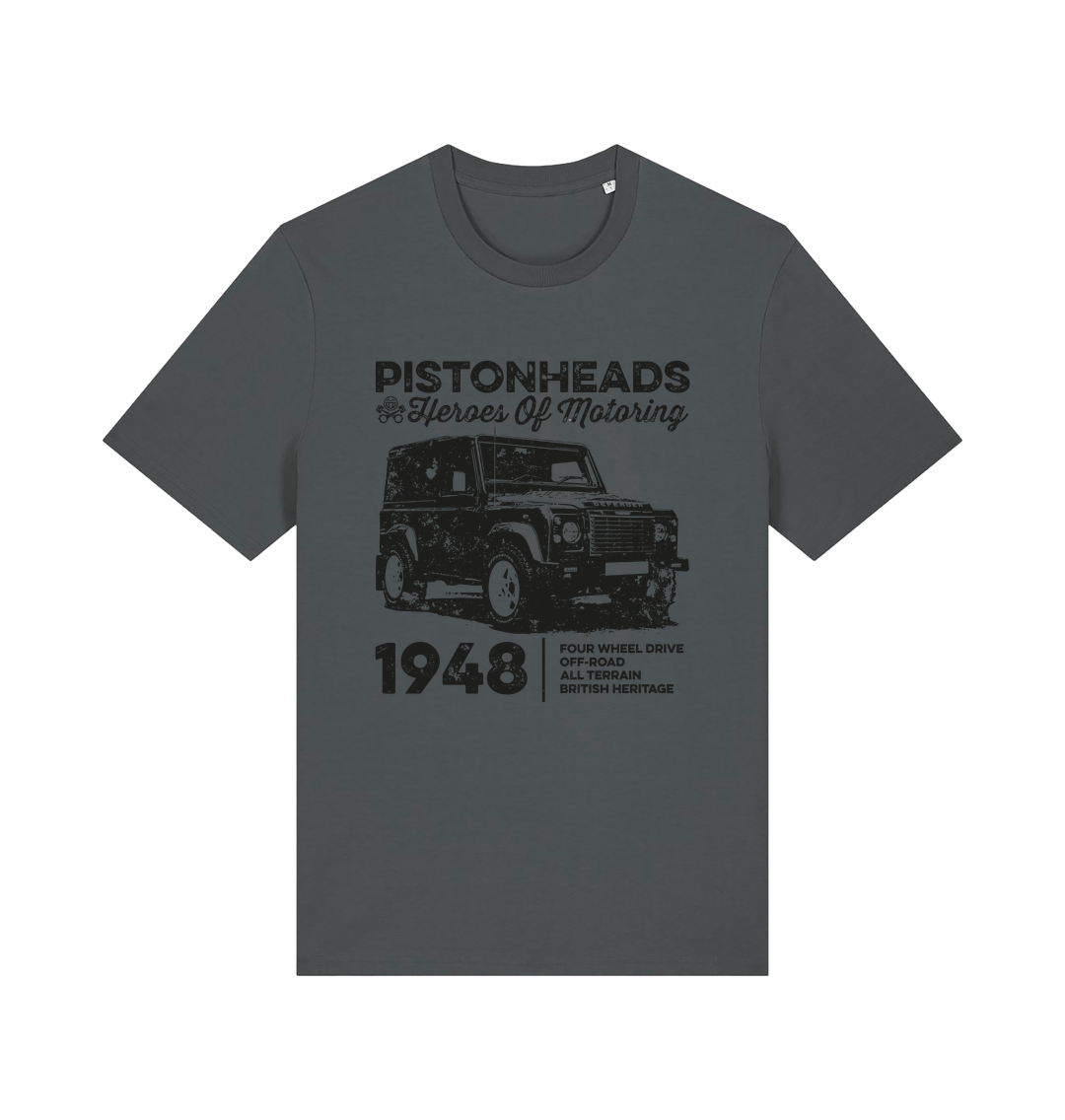 Anthracite Printed T-shirt Front