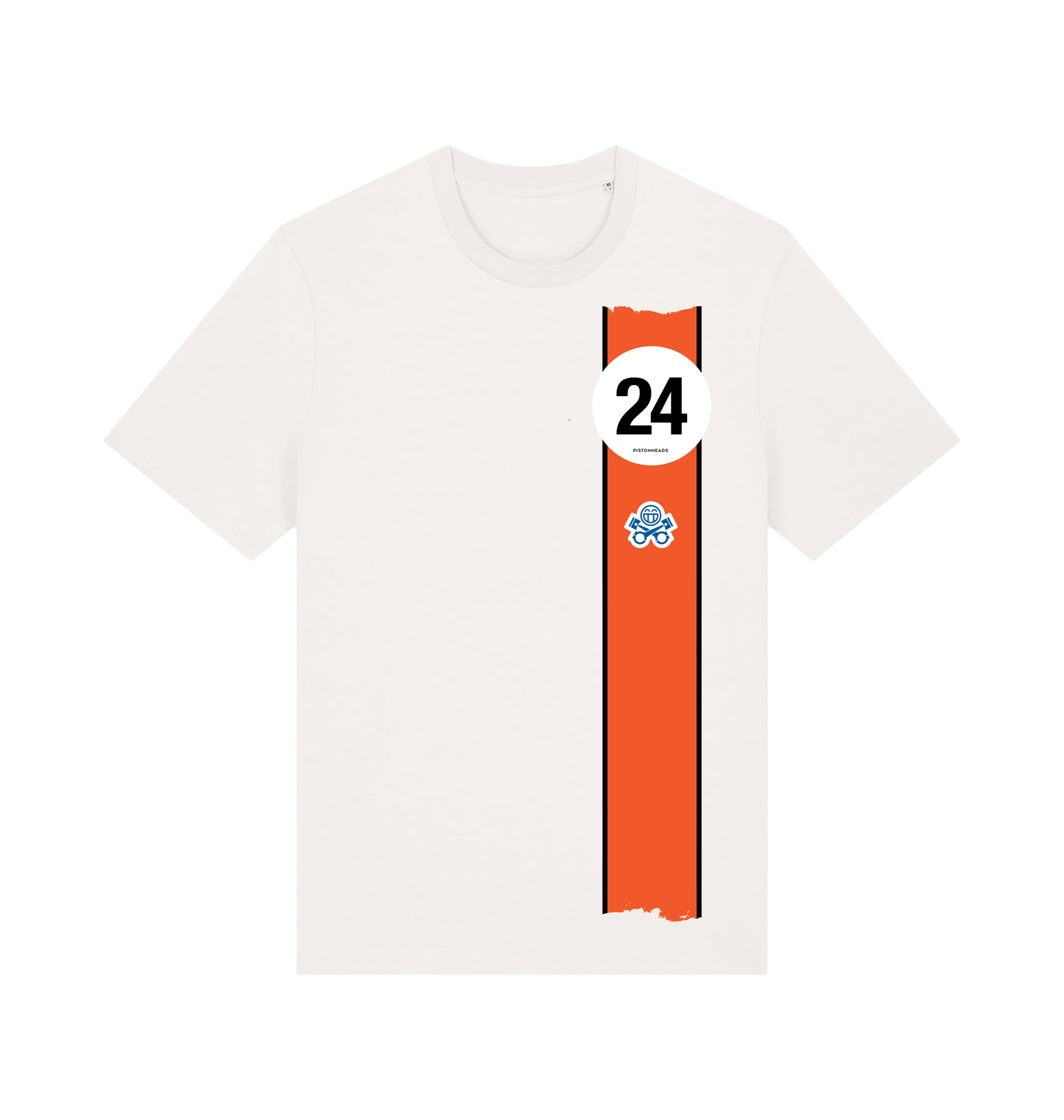 Off White Printed T-shirt Front