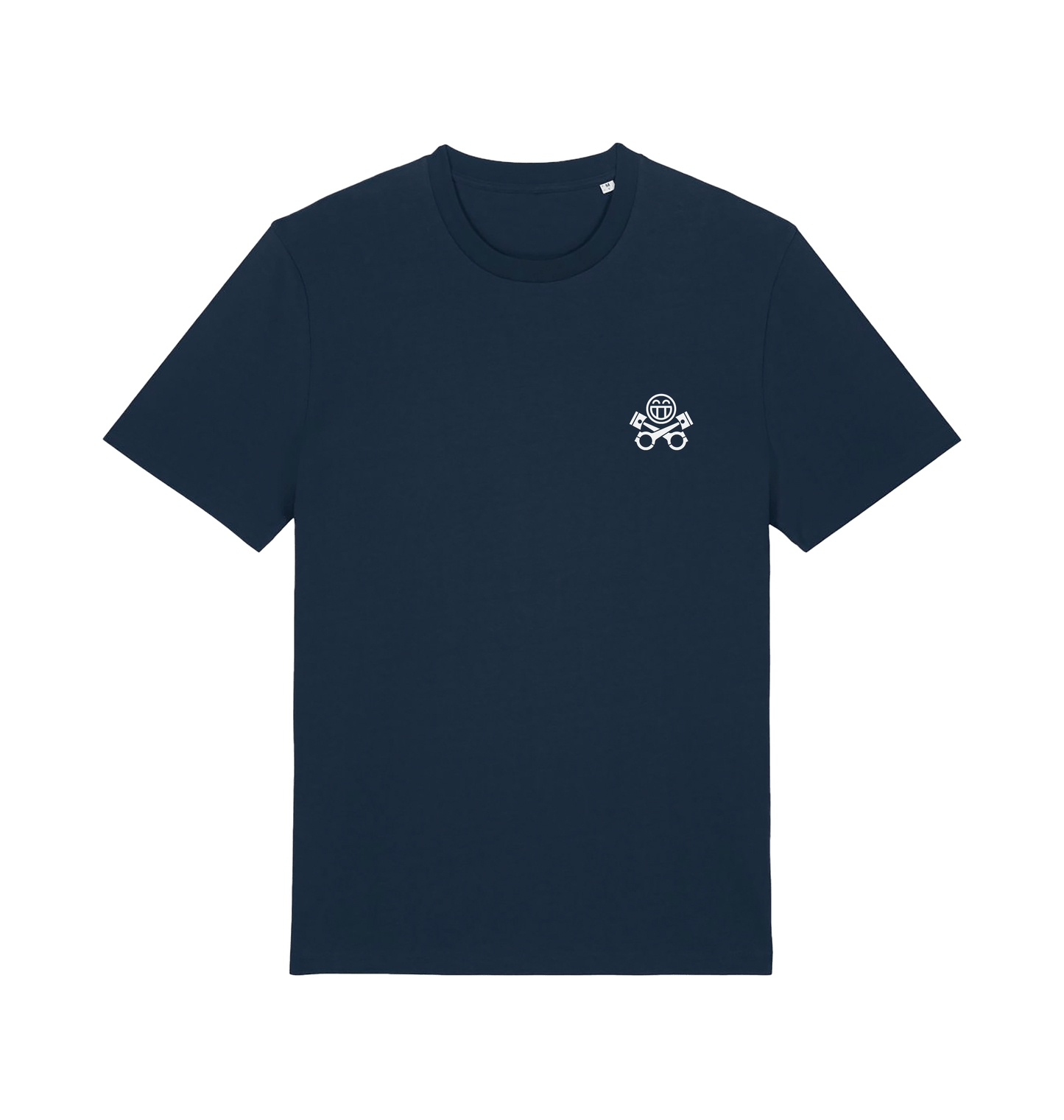 French Navy Printed T-shirt Front