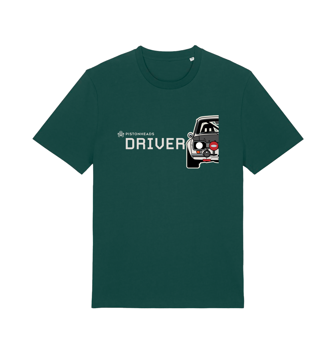 Glazed Green Printed T-shirt Front