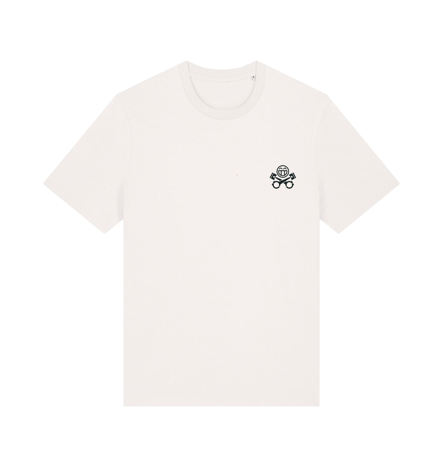 Off White Printed T-shirt Front