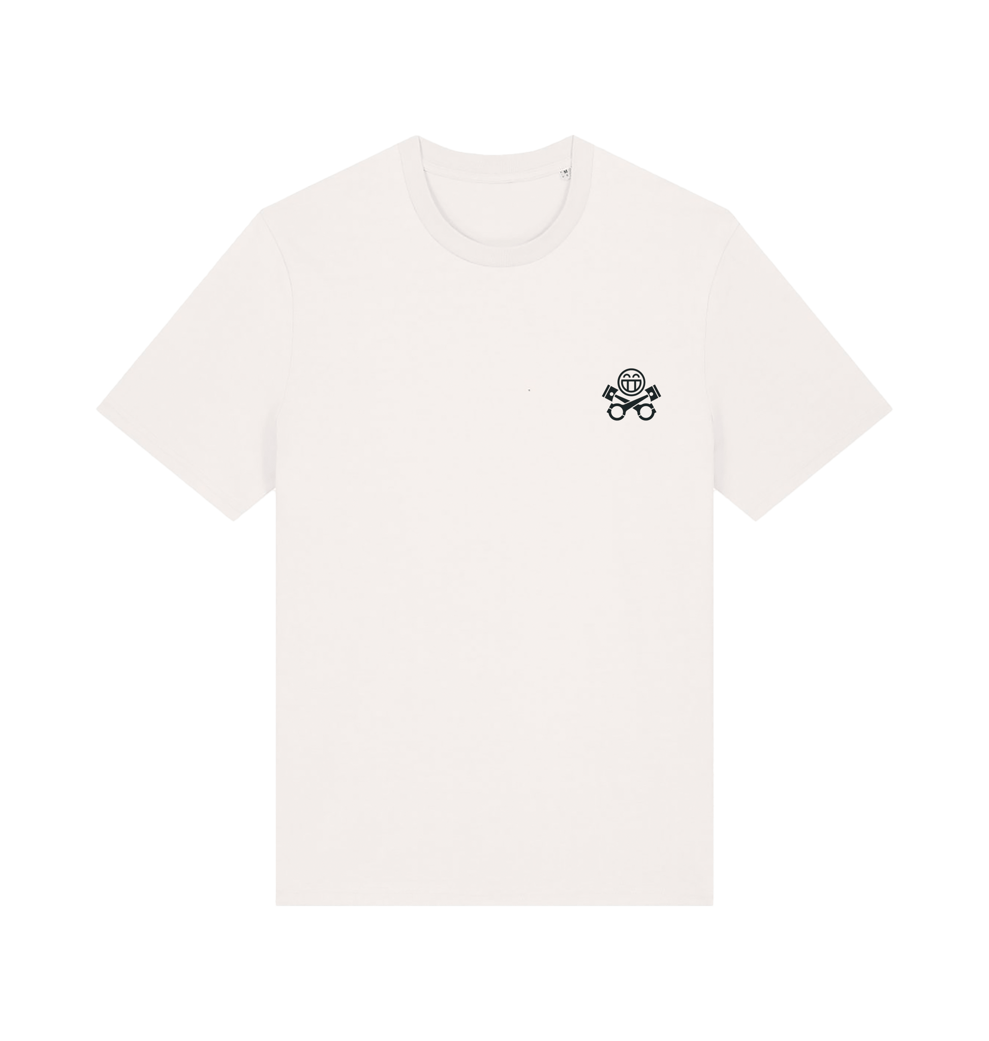 Off White Printed T-shirt Front