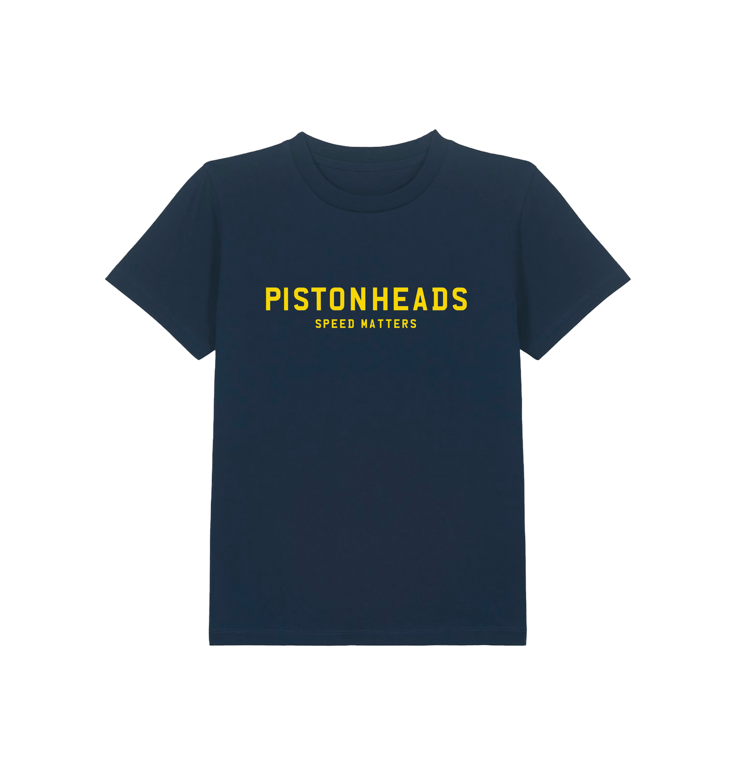French Navy Printed Kids T-Shirt Front