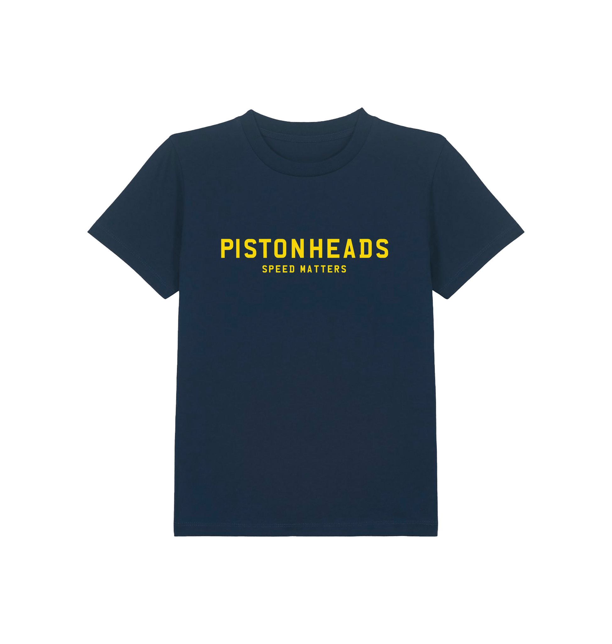 French Navy Printed Kids T-Shirt Front