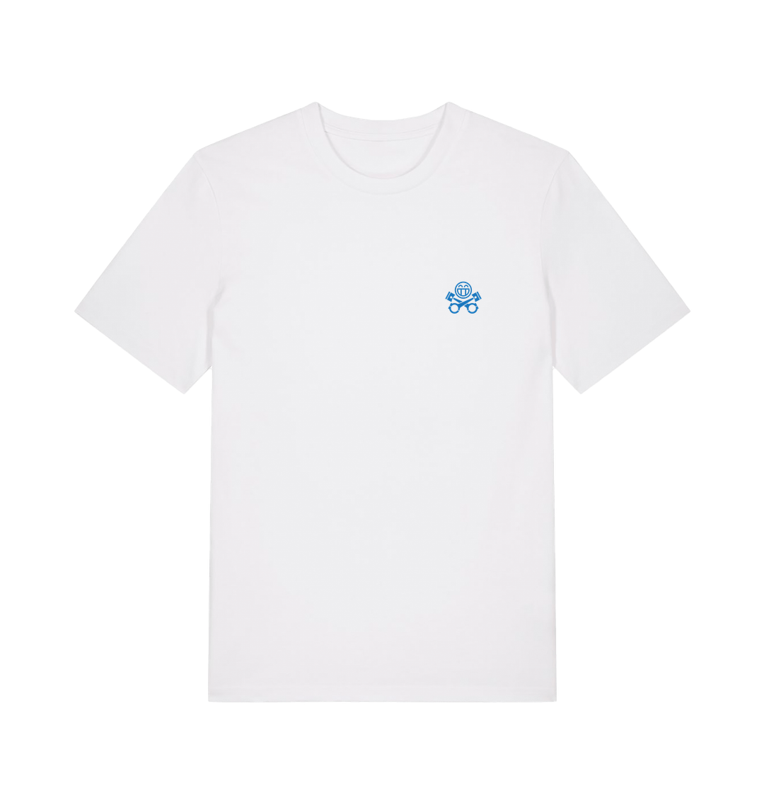 White Printed T-shirt Front