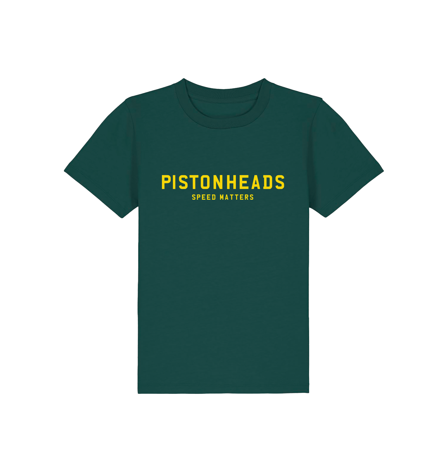 Glazed Green Printed Kids T-Shirt Front