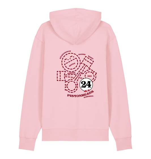 Cotton Pink Printed Sweater Back