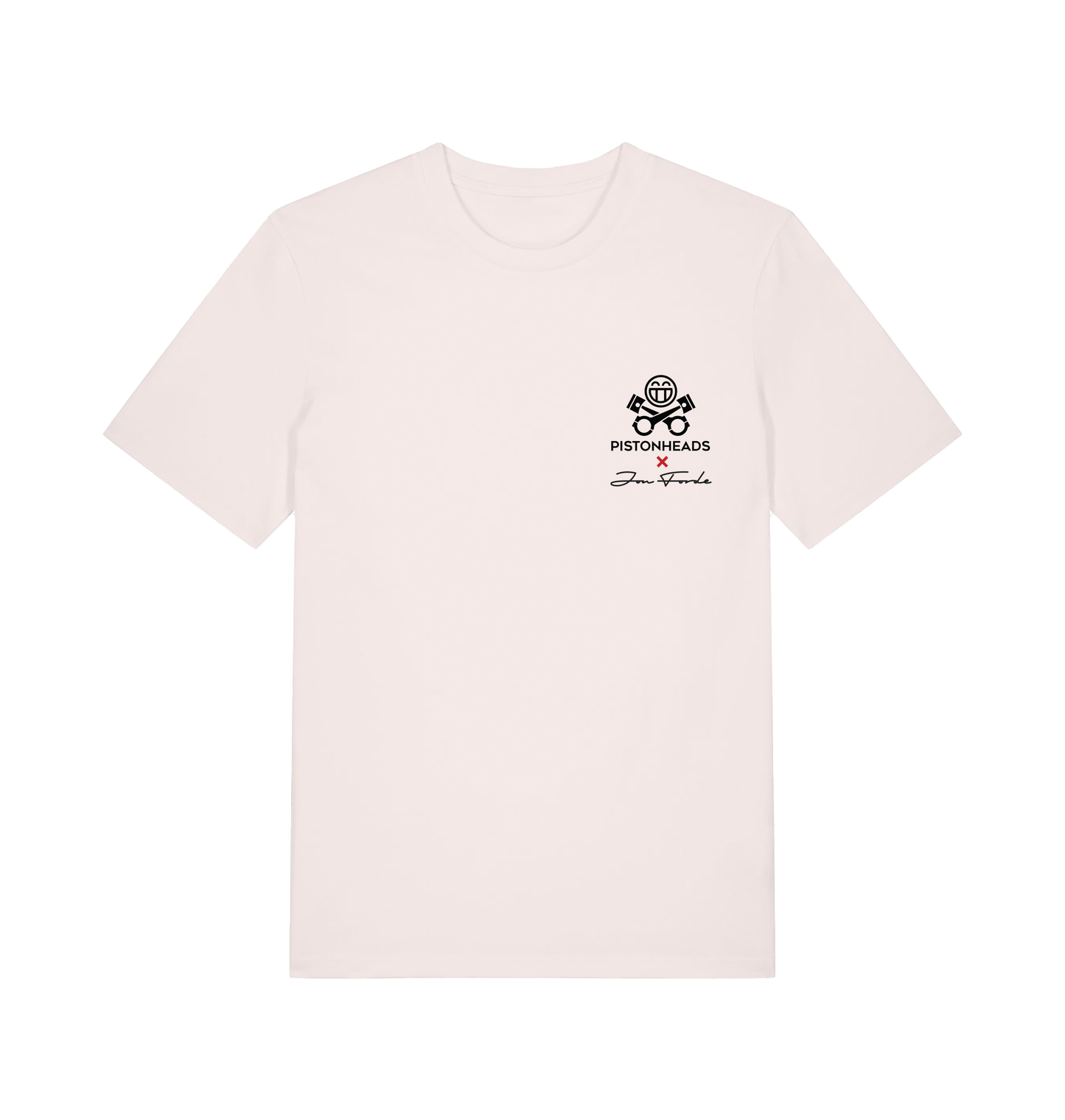 Vintage White Printed T-shirt Front