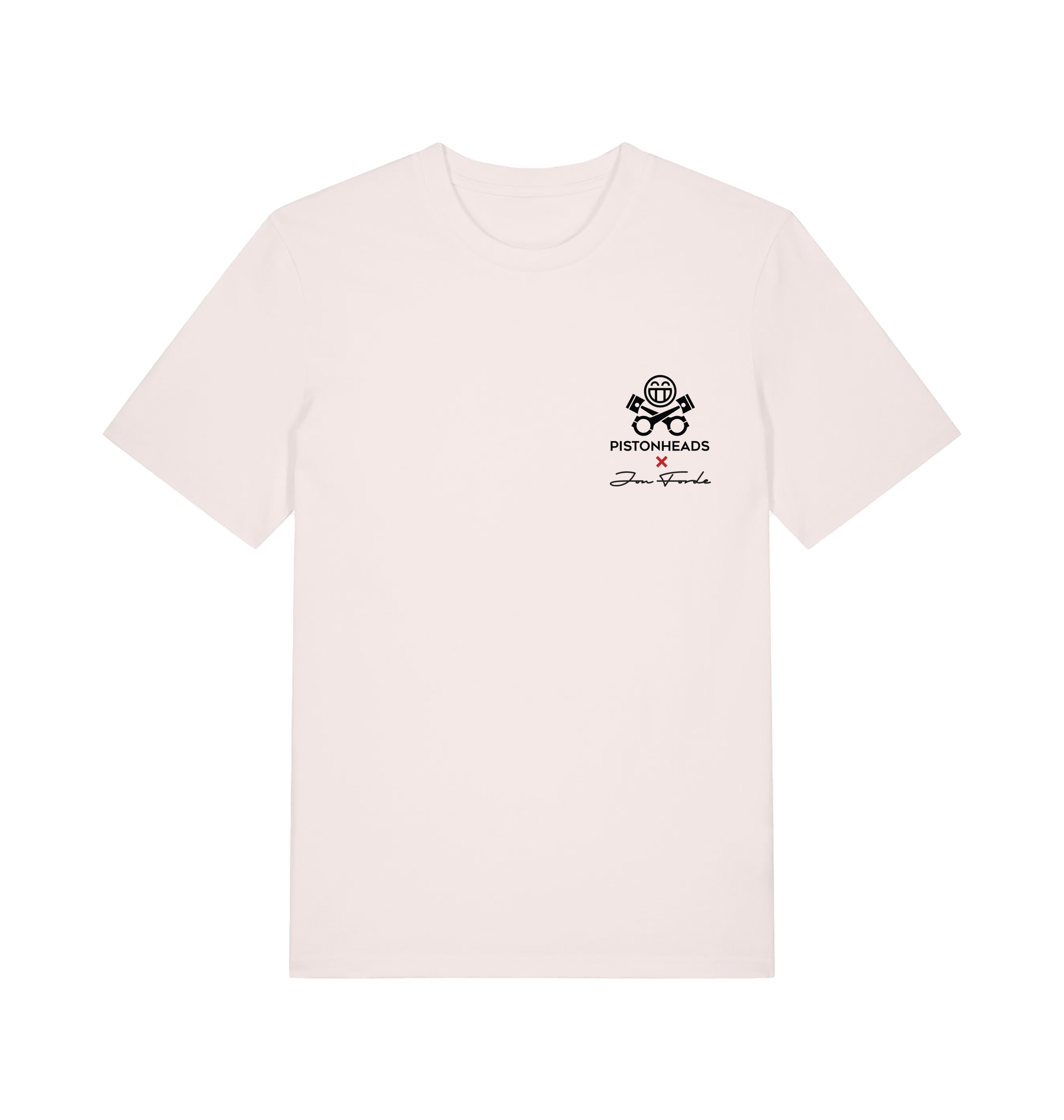 Vintage White Printed T-shirt Front
