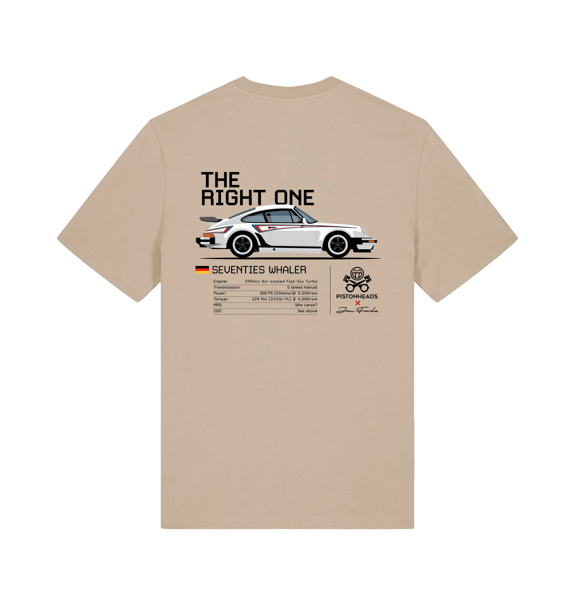 Desert Dust Printed T-shirt Back