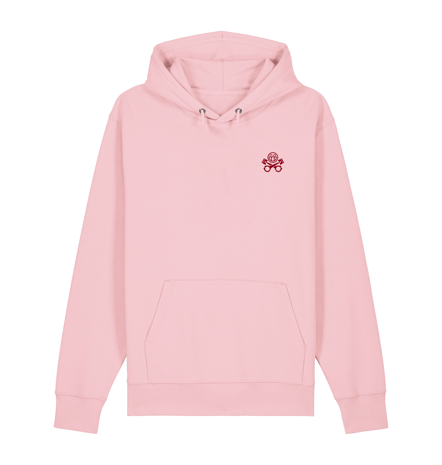 Cotton Pink Printed Sweater Front