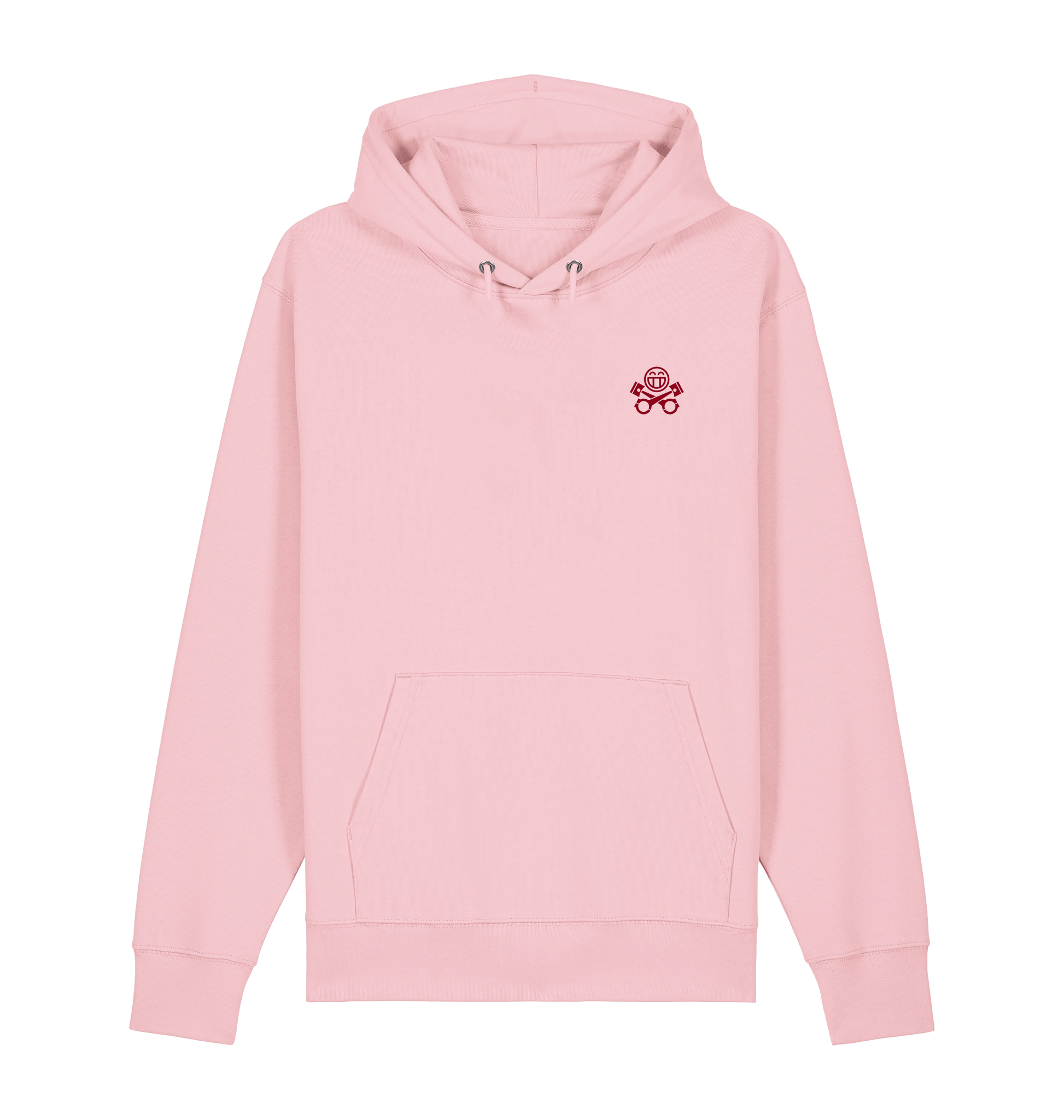 Cotton Pink Printed Sweater Front
