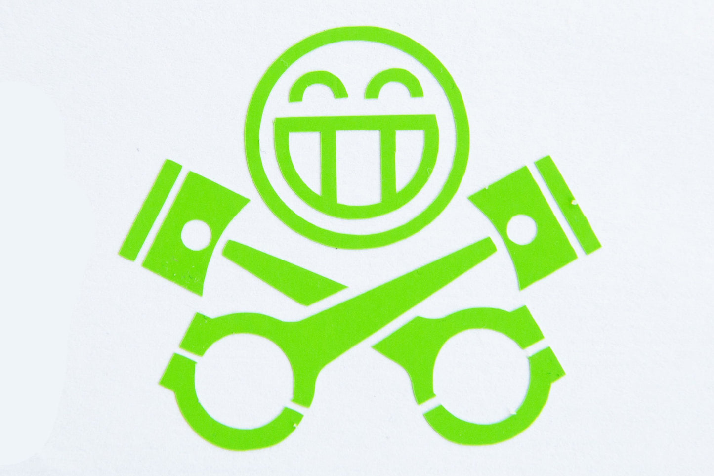 Light Green Sticker Front