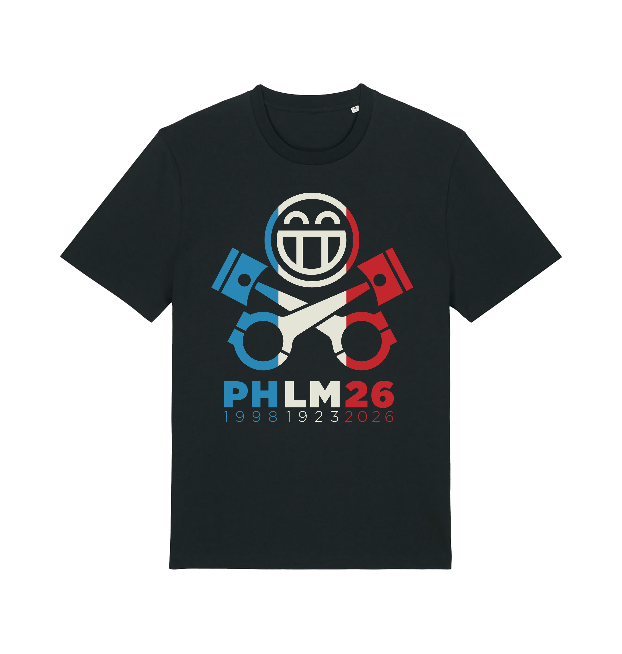 Black Printed T-shirt Front
