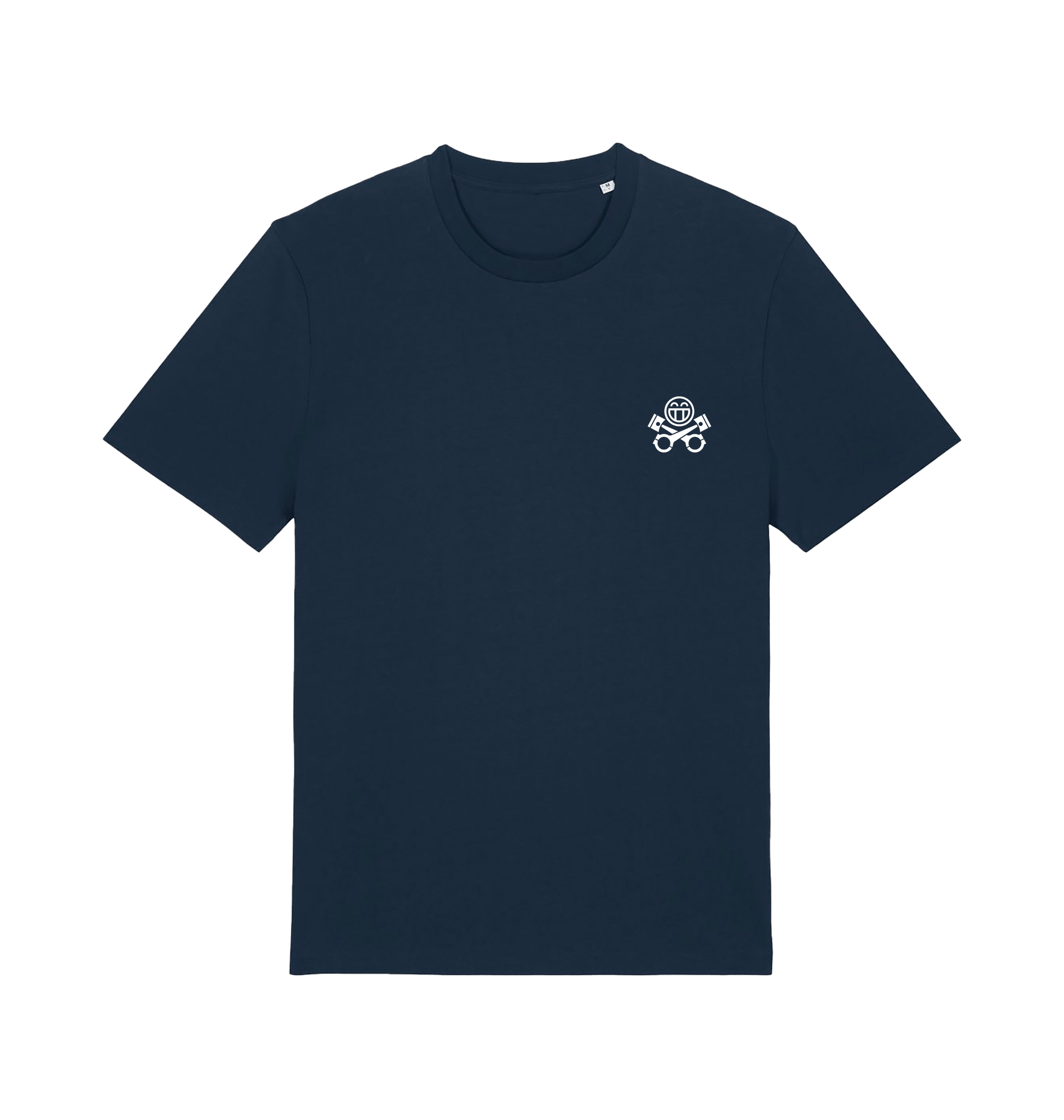 French Navy Printed T-shirt Front