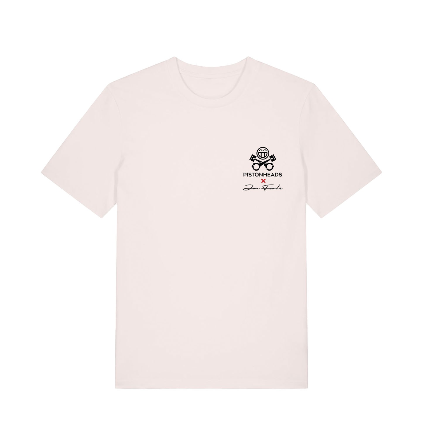 Vintage White Printed T-shirt Front