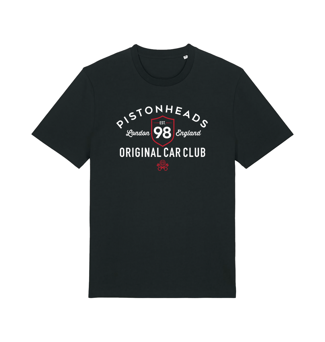 Black Printed T-shirt Front