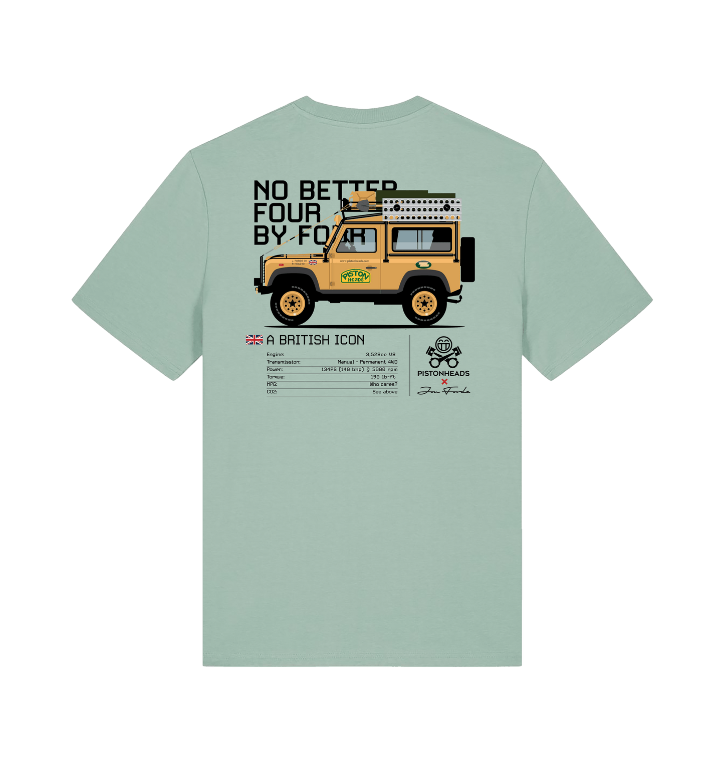 Aloe Printed T-shirt Back