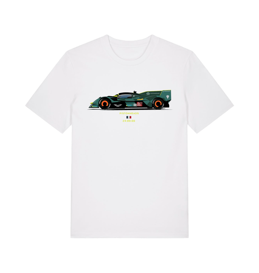 White Printed T-shirt Front