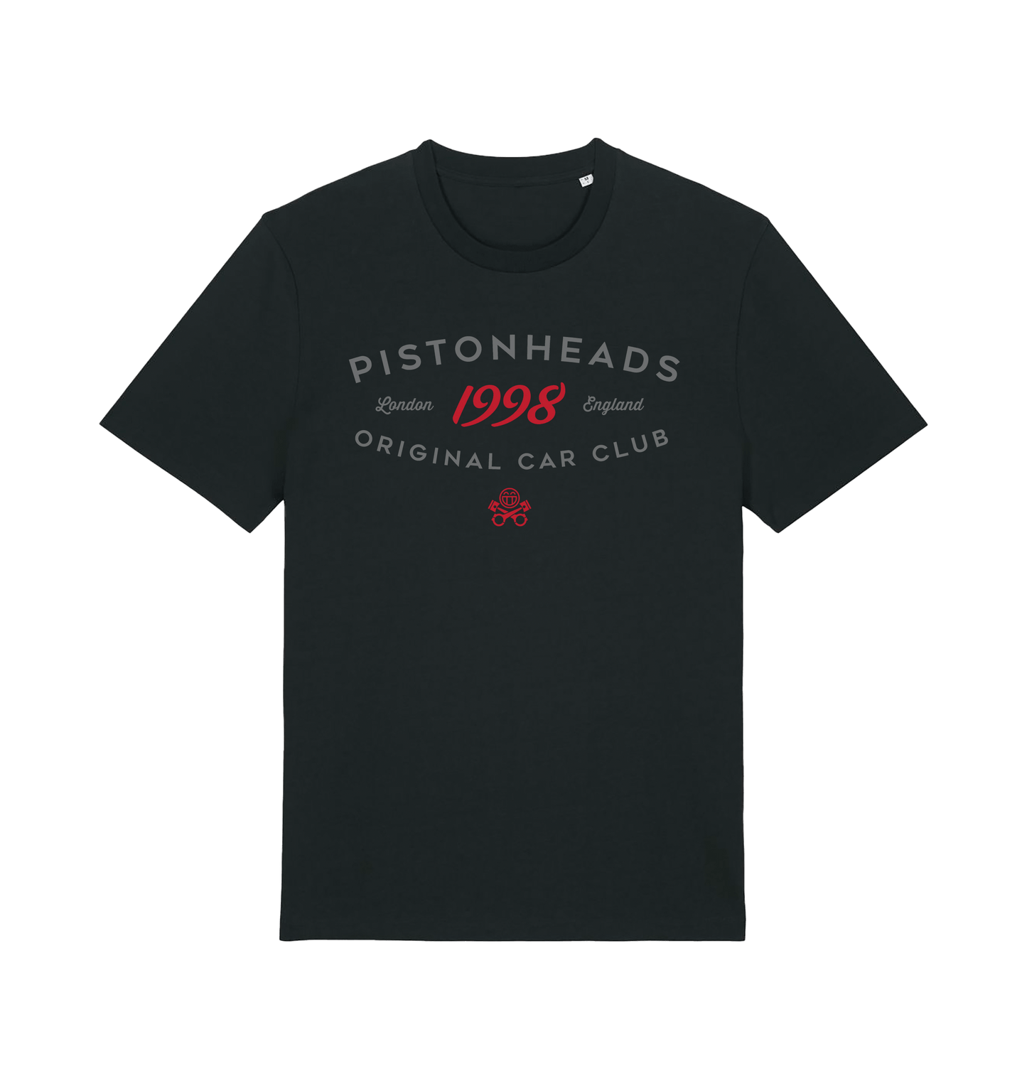 Black Printed T-shirt Front