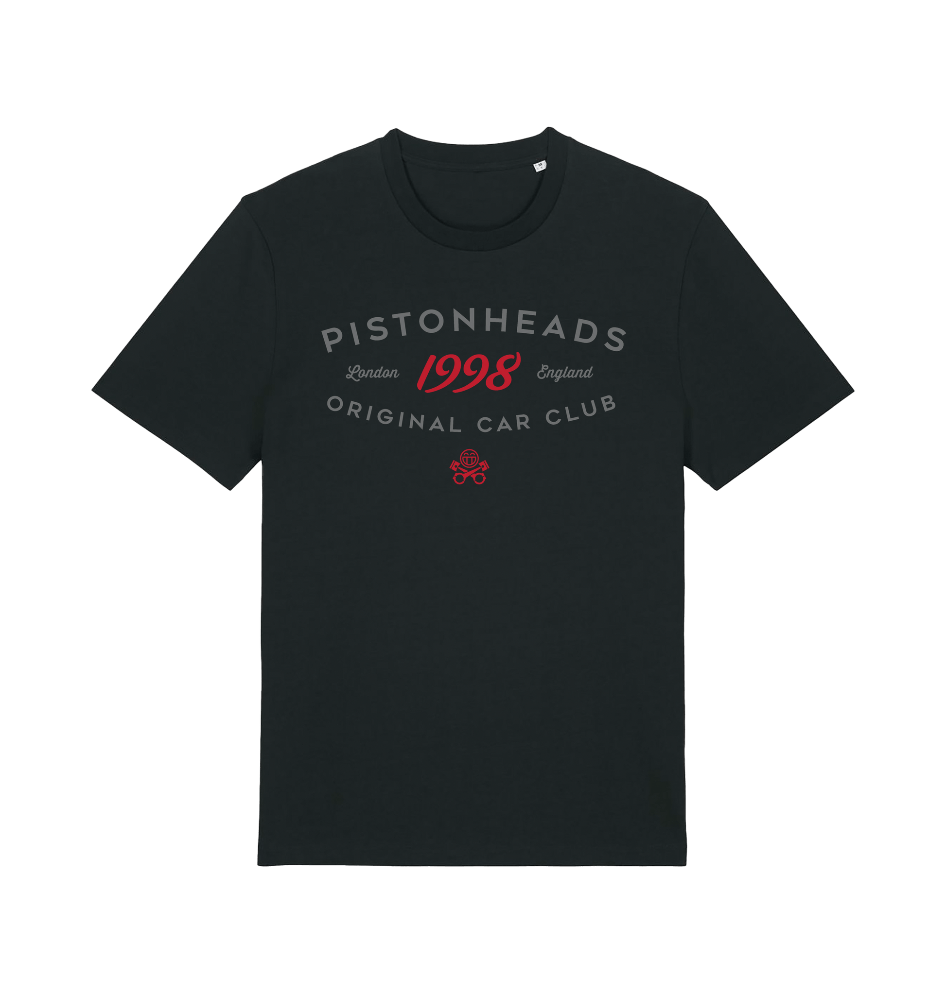 Black Printed T-shirt Front