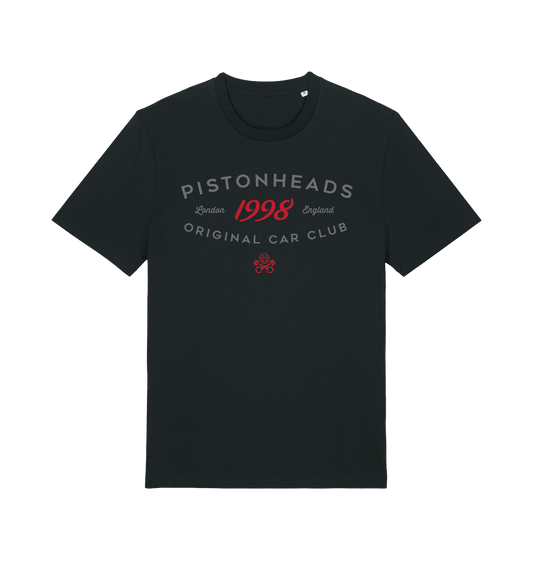 Black Printed T-shirt Front