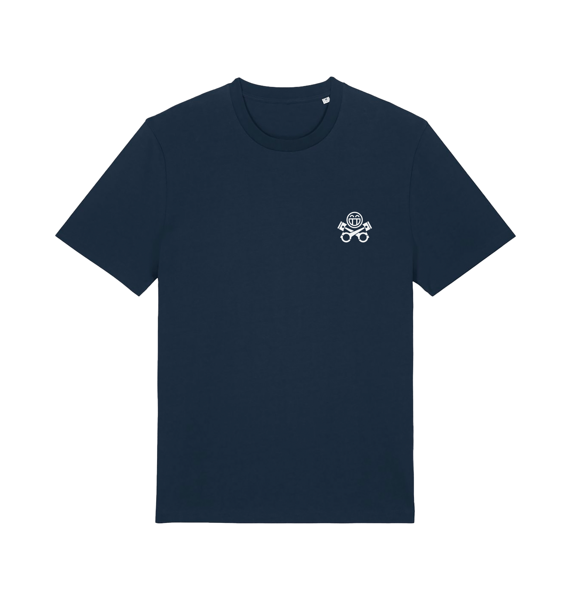 French Navy Printed T-shirt Front