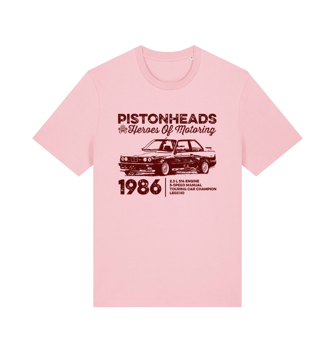 Cotton Pink Printed T-shirt Front