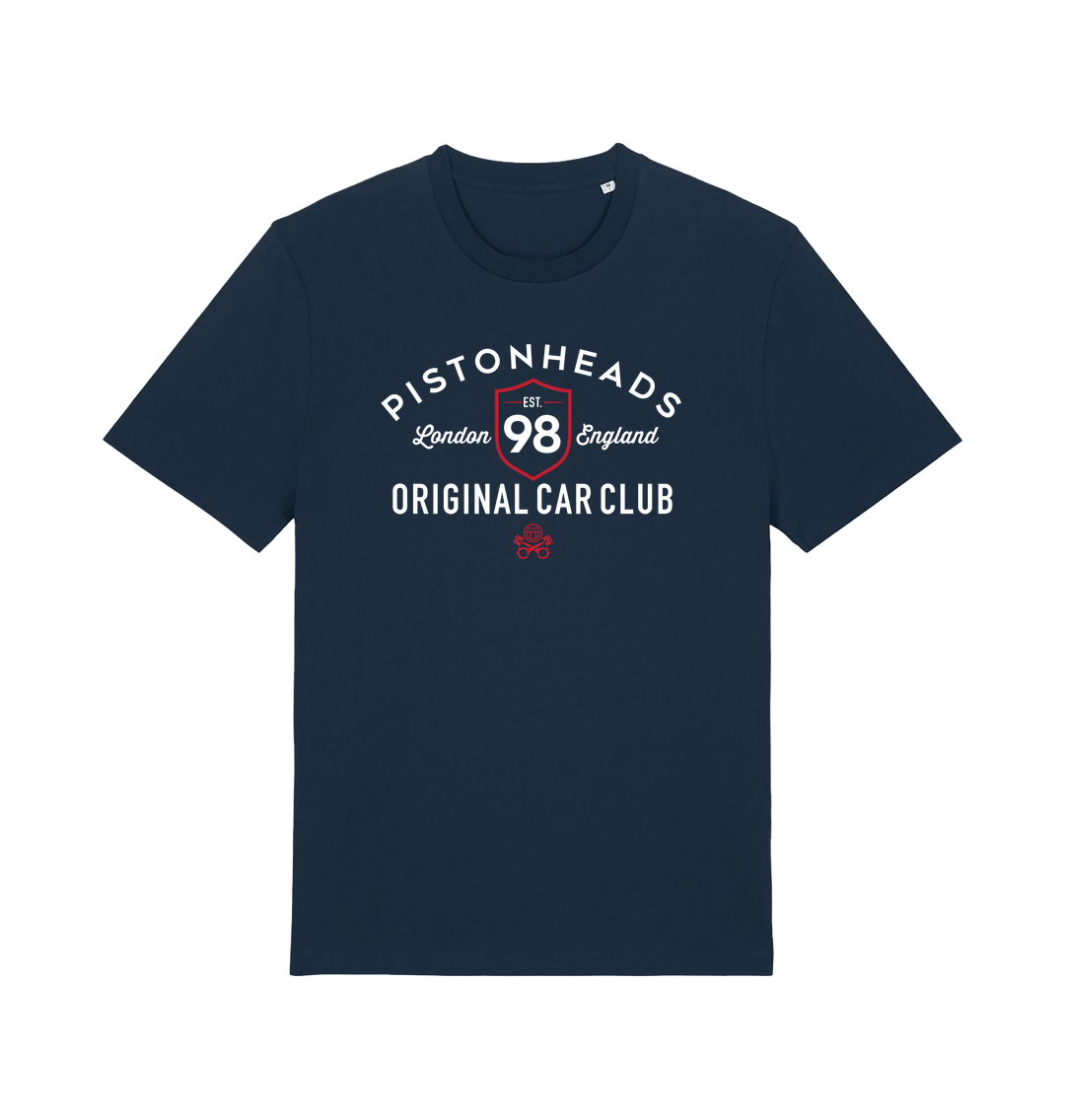 French Navy Printed T-shirt Front