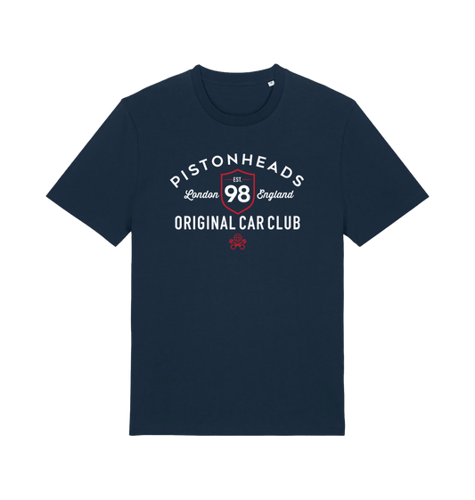 French Navy Printed T-shirt Front