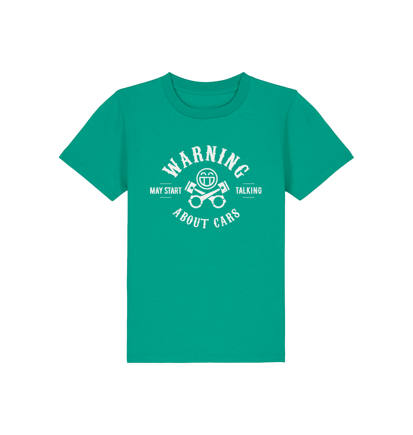 Go Green Printed Kids T-Shirt Front