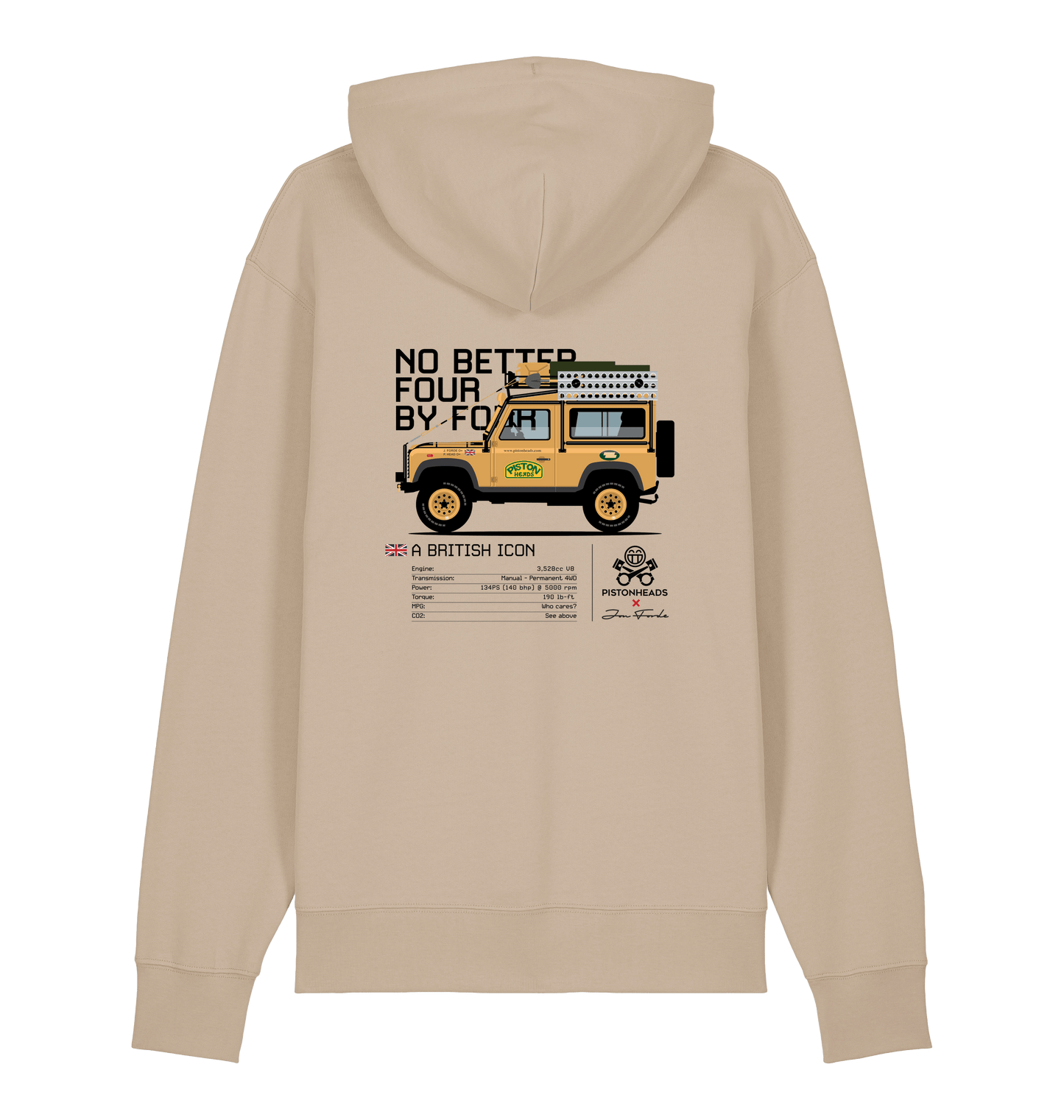 Desert Dust Printed Sweater Back
