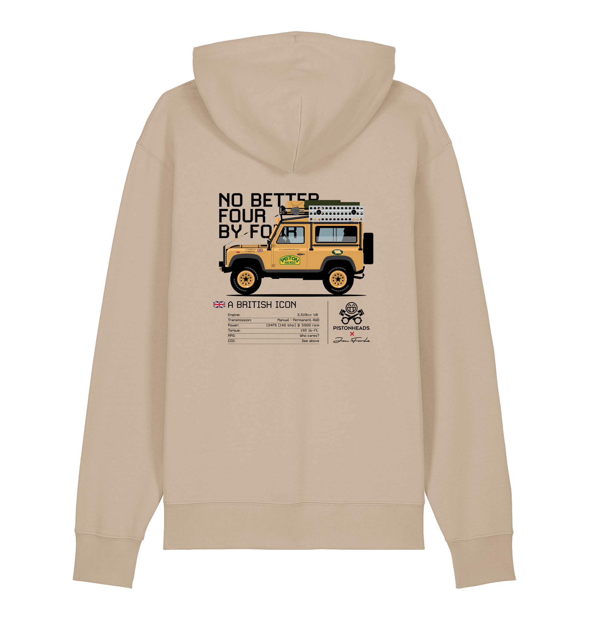 Desert Dust Printed Sweater Back