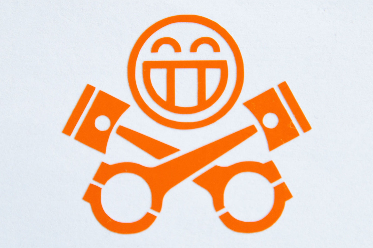 Orange Sticker Front