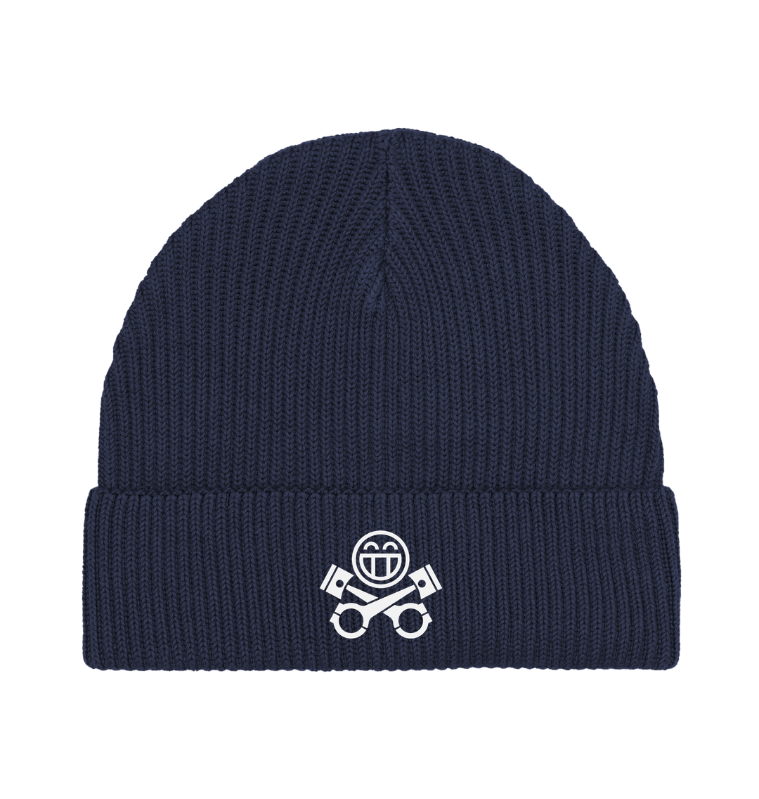 Navy Beanie Front