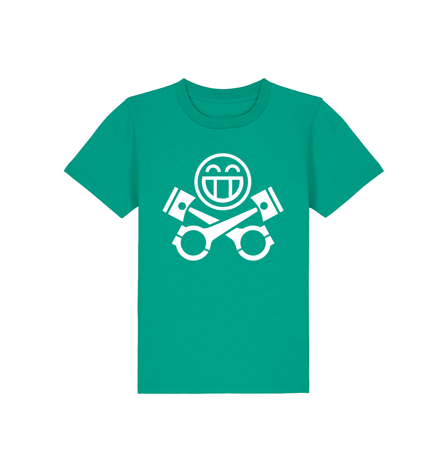 Go Green Printed Kids T-Shirt Front