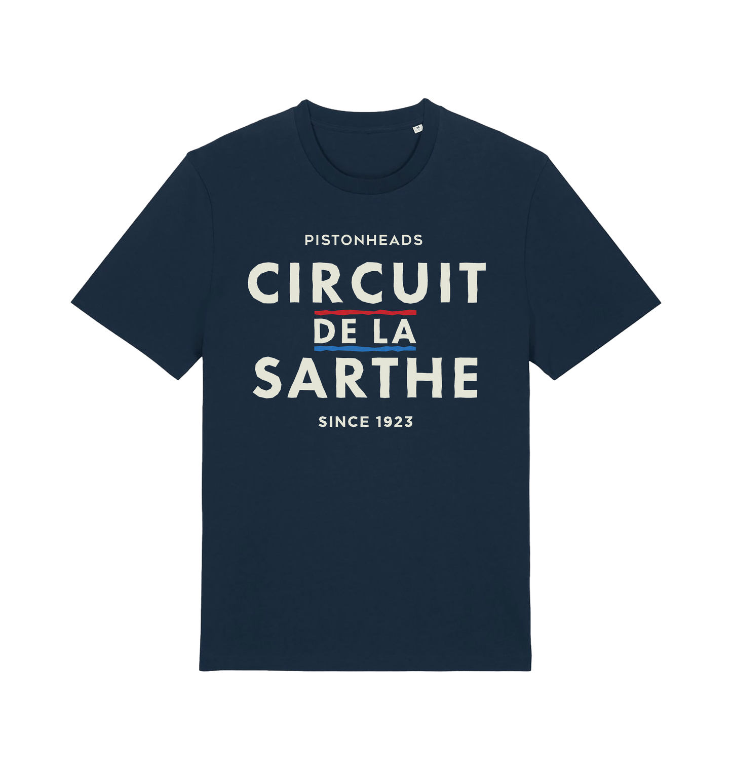 French Navy Printed T-shirt Front