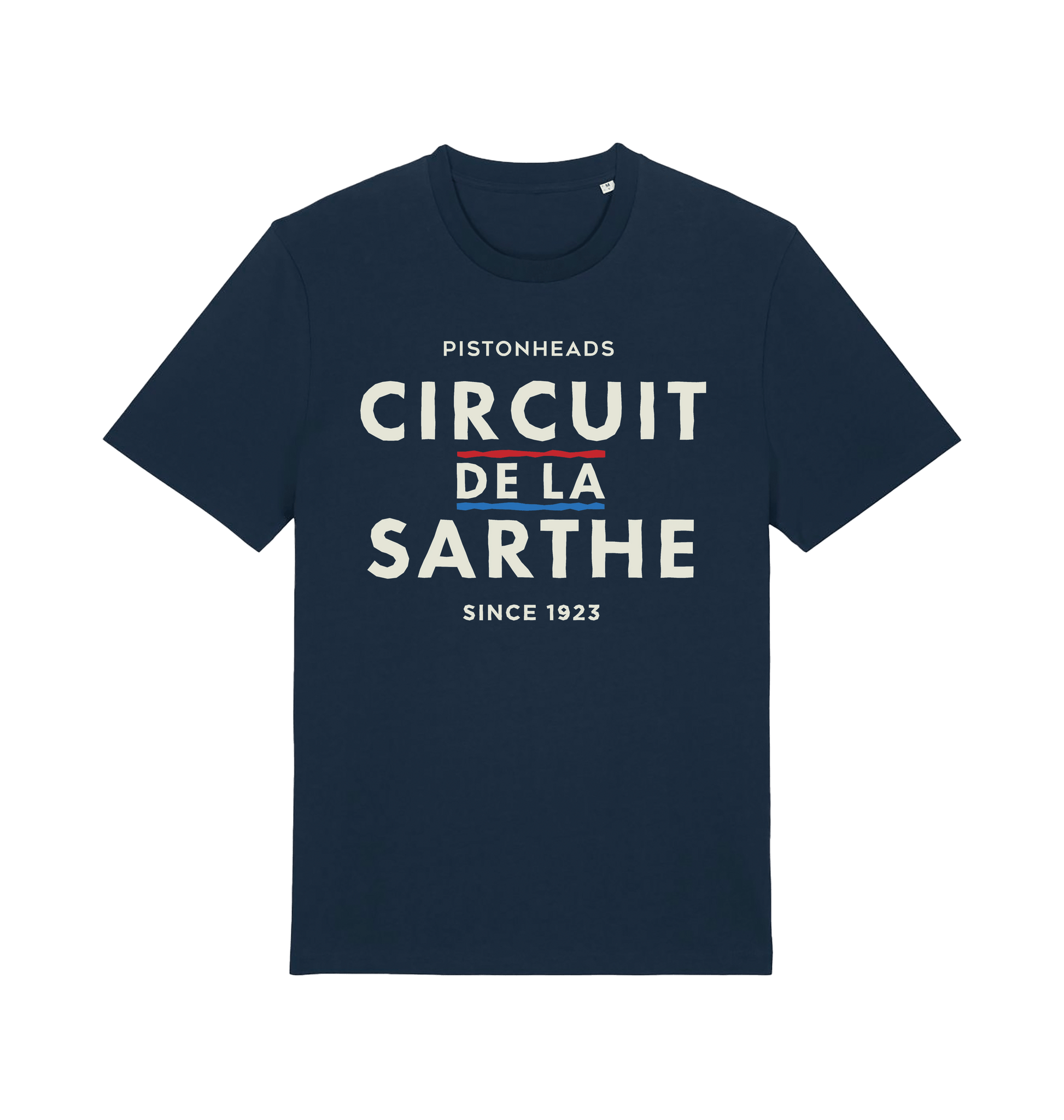 French Navy Printed T-shirt Front