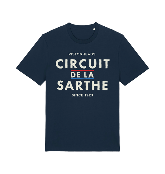 French Navy Printed T-shirt Front