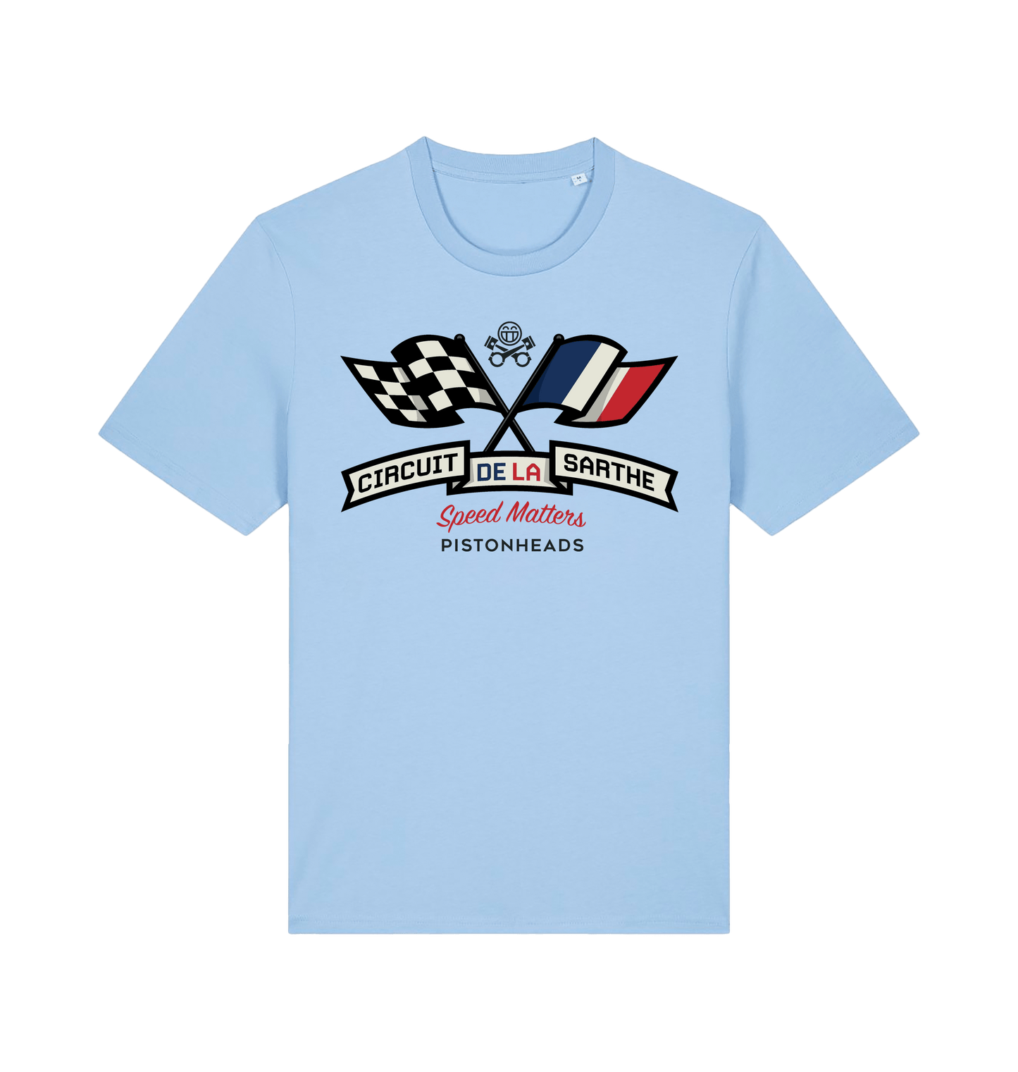 Blue Soul Printed T-shirt Front