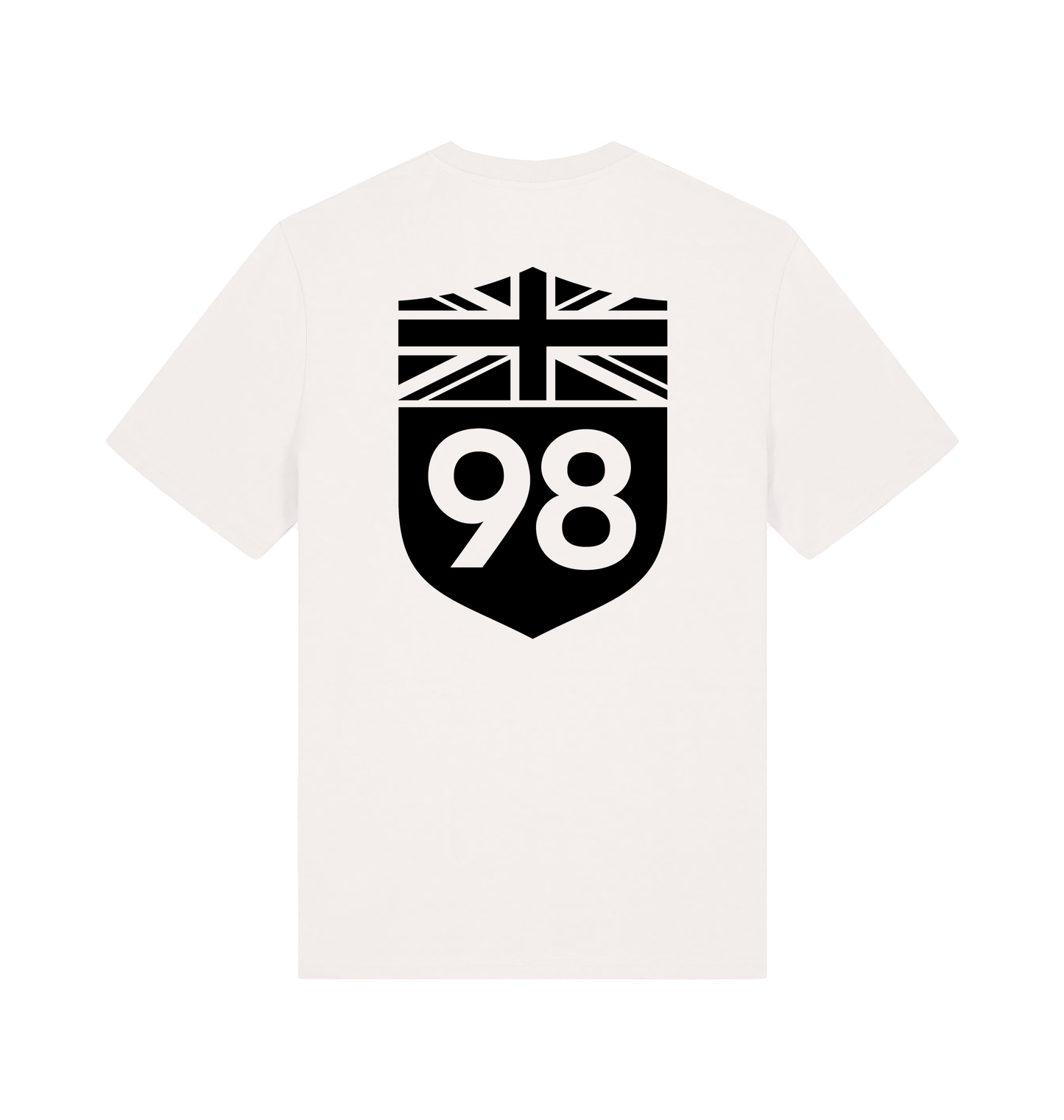 Off White Printed T-shirt Back