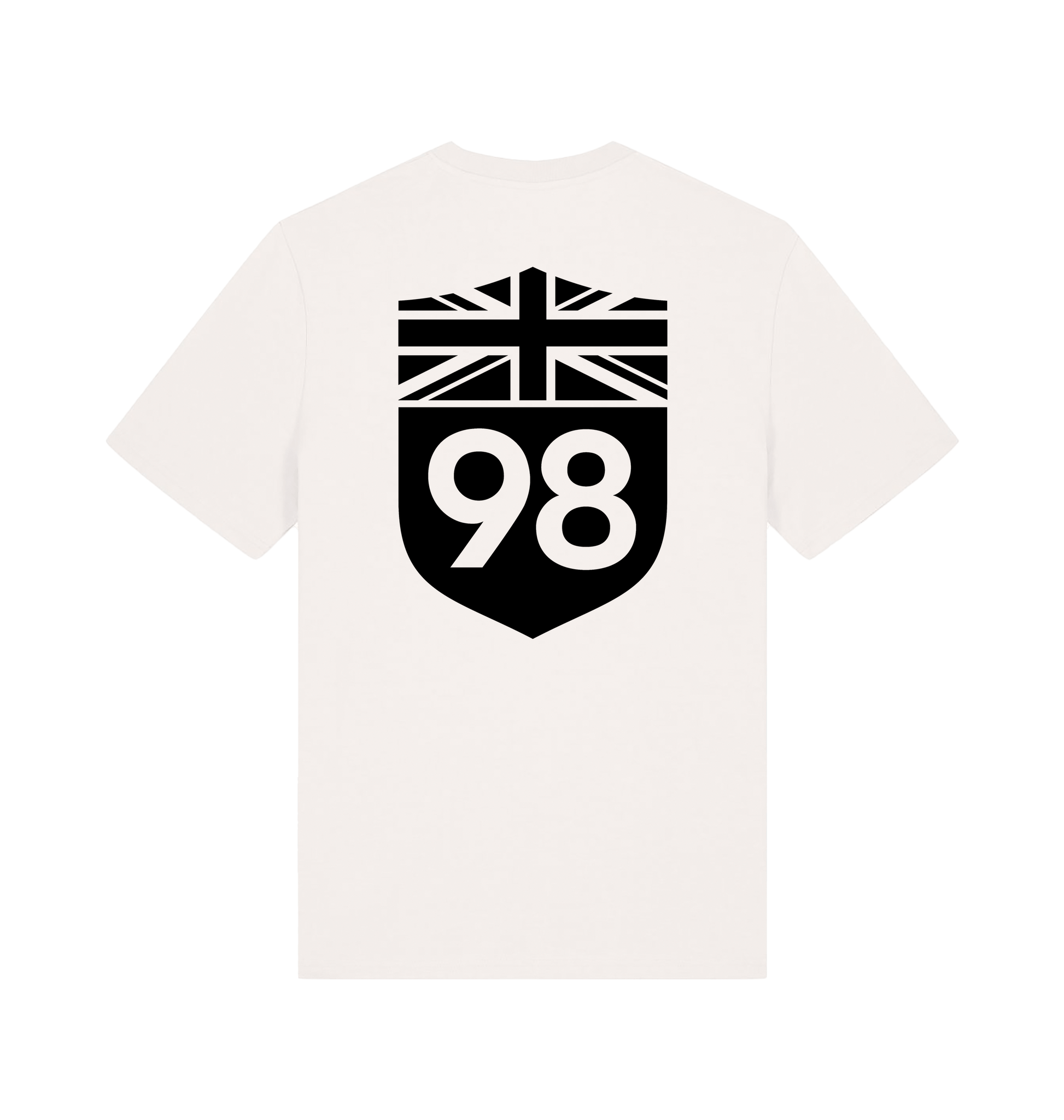Off White Printed T-shirt Back