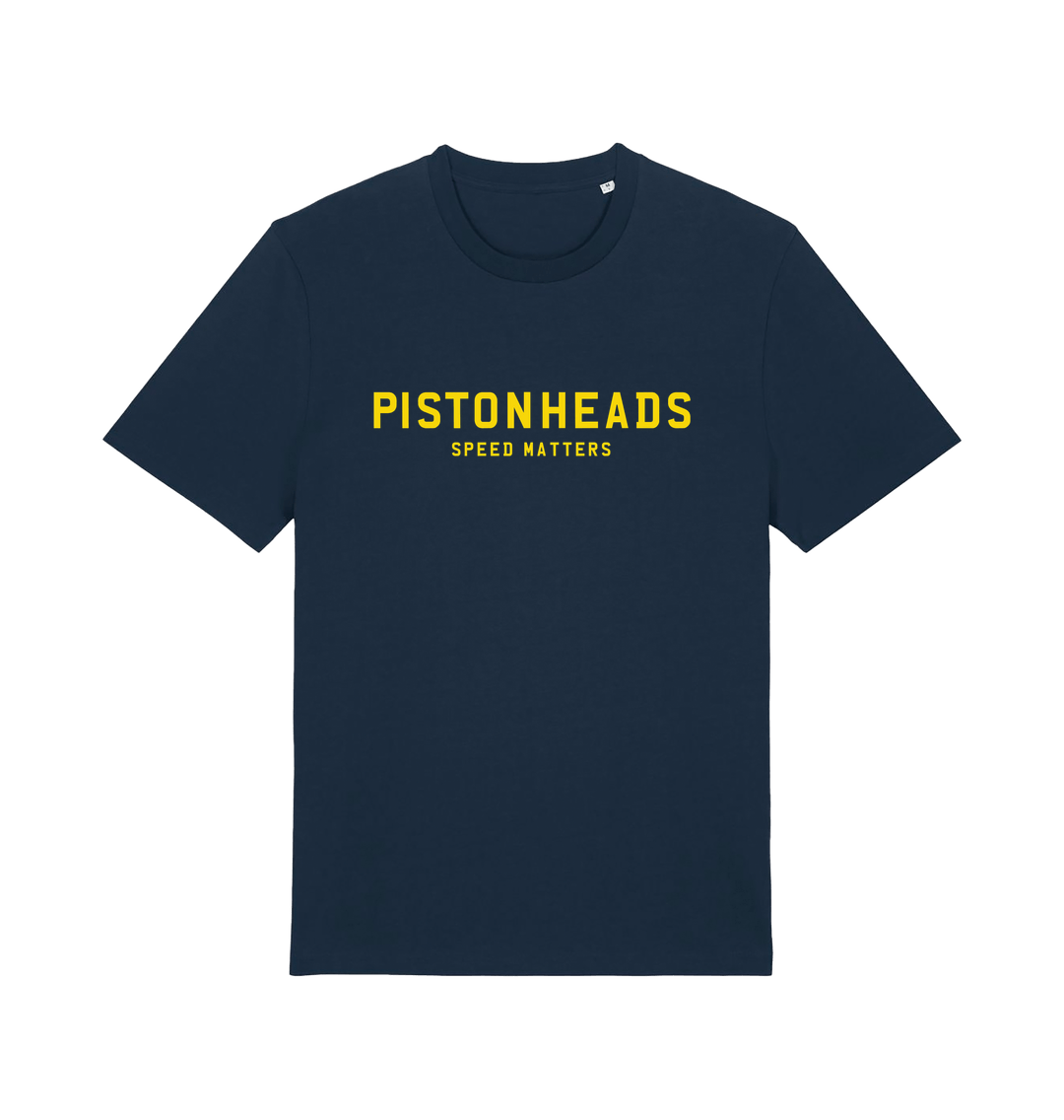 French Navy Printed T-shirt Front