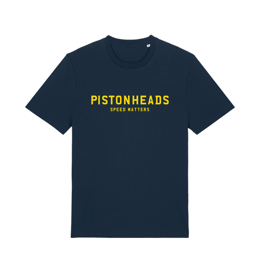 French Navy Printed T-shirt Front