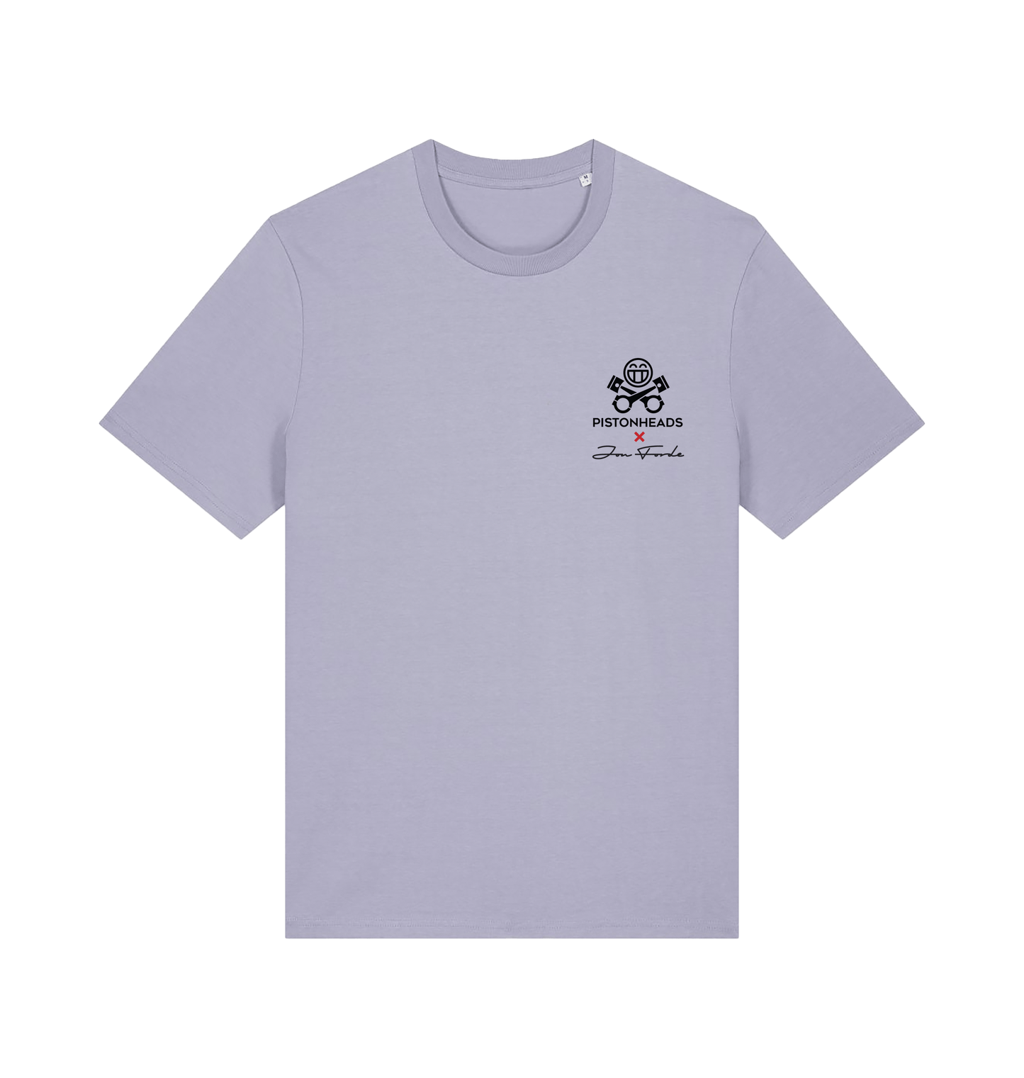 Lavender Printed T-shirt Front
