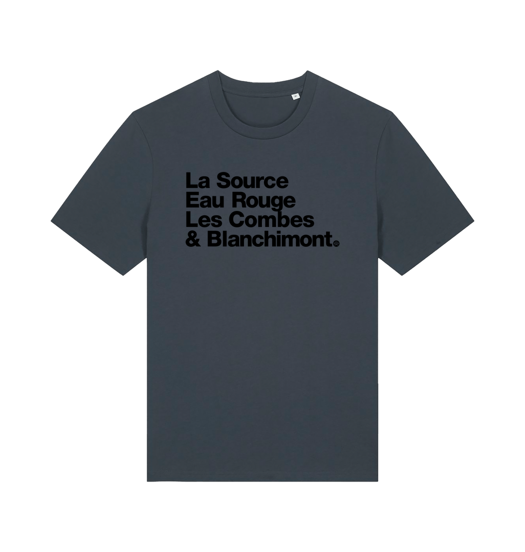 India Ink Grey Printed T-shirt Front