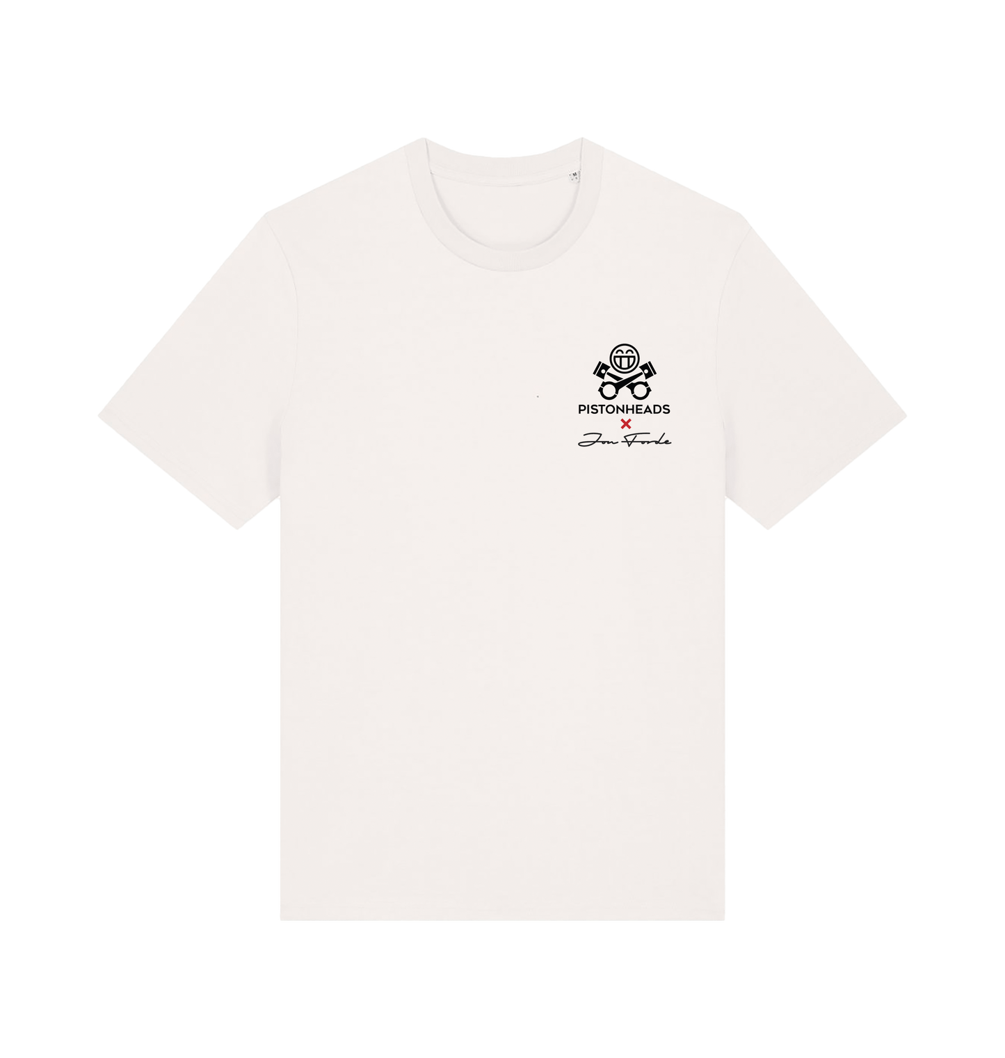 Off White Printed T-shirt Front