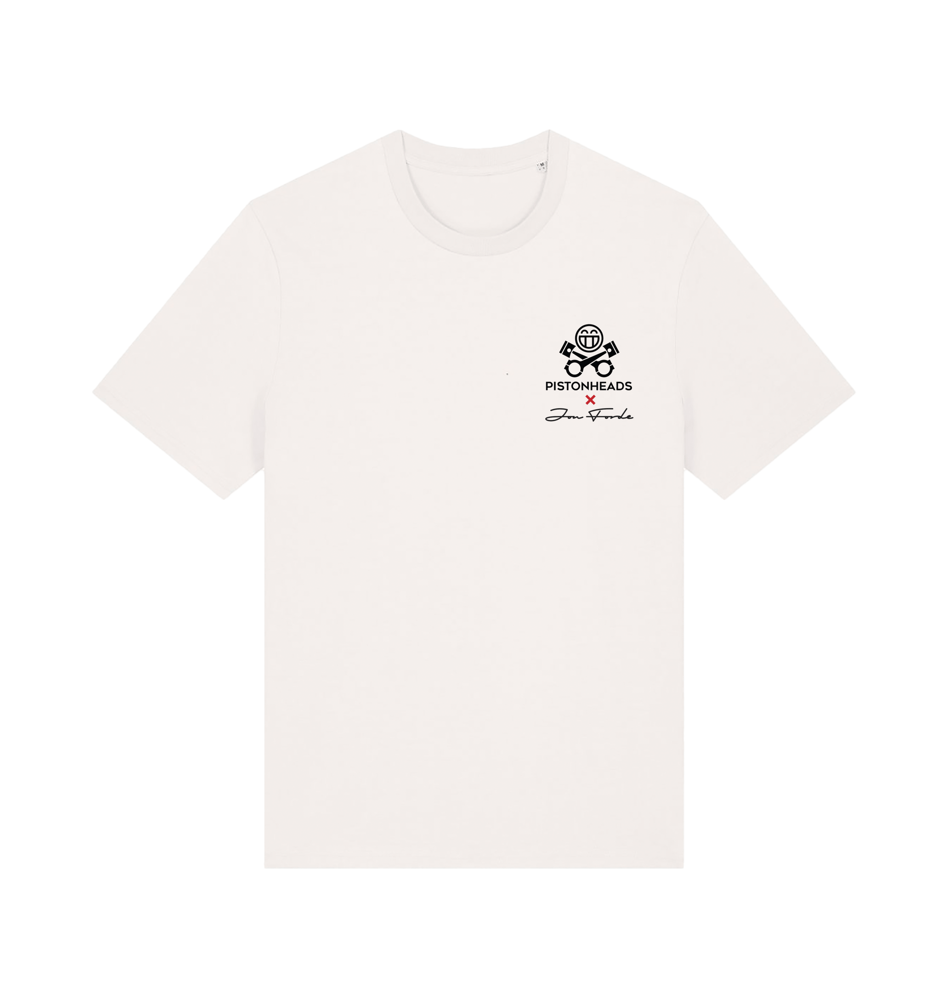 Off White Printed T-shirt Front